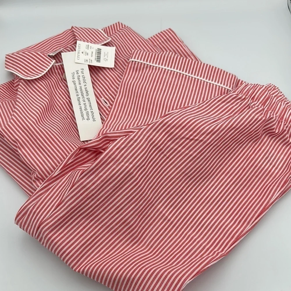 Crewcuts Striped Kids Pajamas Sz10/11
